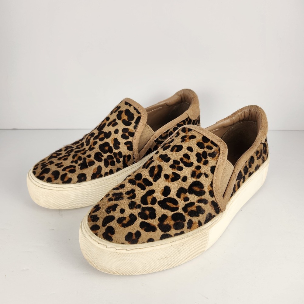 Ugg Women's Jass Exotic‎ Leopard Print Slip-On Shoes Size 7.5